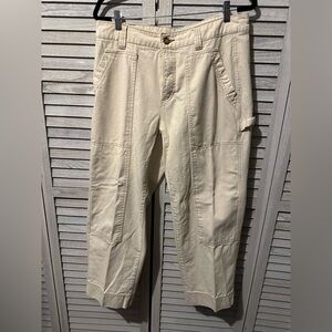 Old Navy Women's Cream Wide Leg Pants